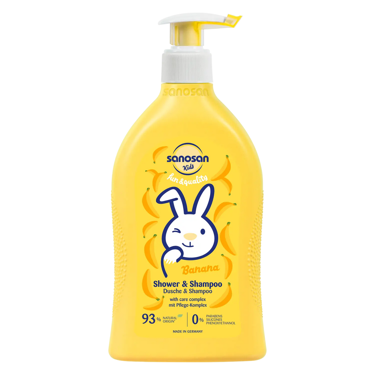 Sanosan Kids Shower & Shampoo Banana 400Ml