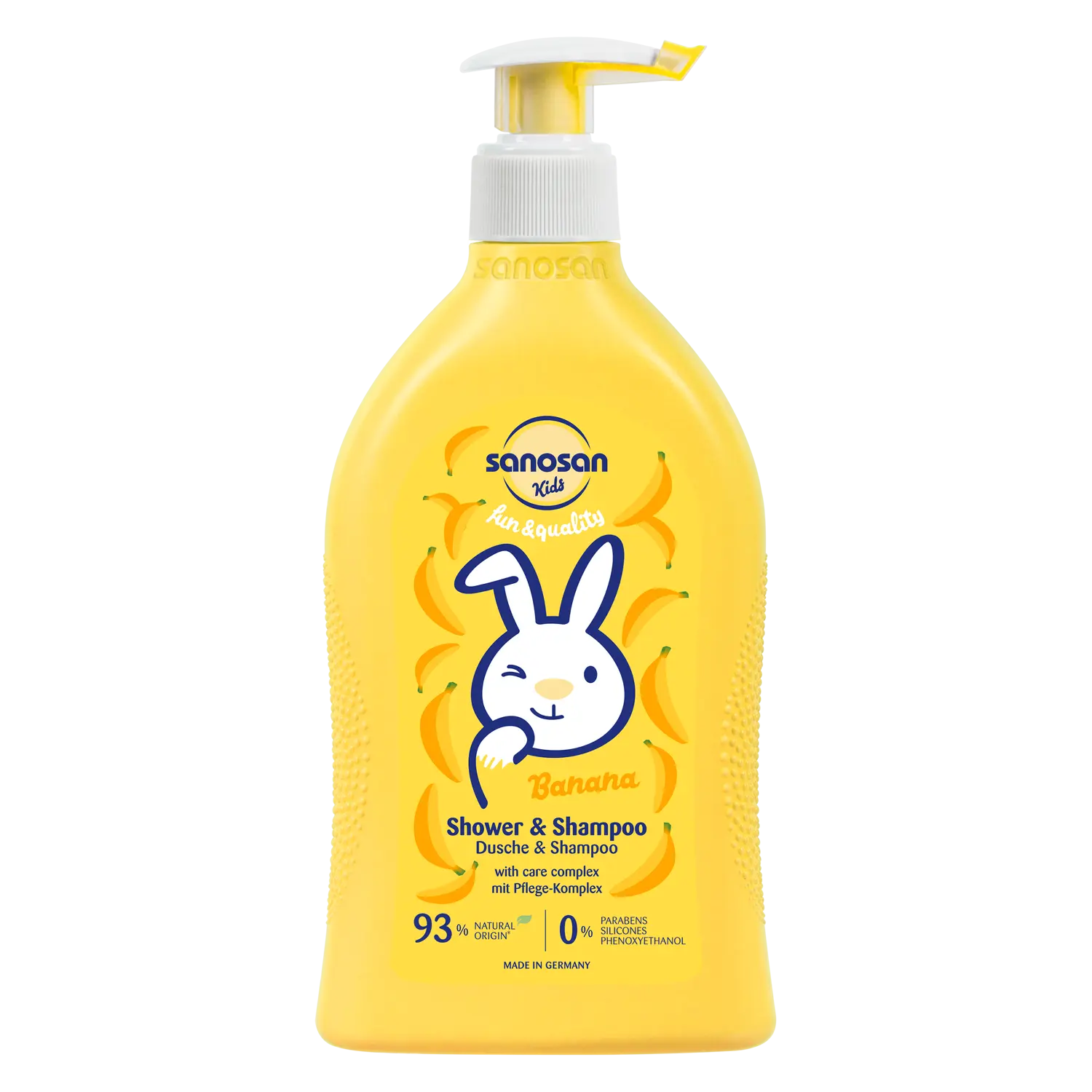 Sanosan Kids Shower & Shampoo Banana 400Ml