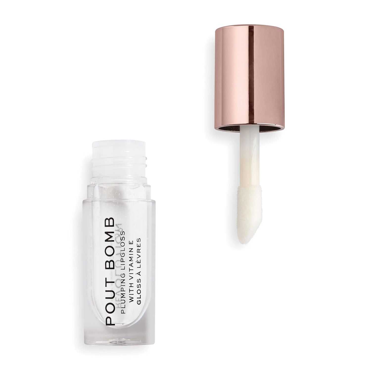Revolution Pout Bomb Plumping Gloss Glaze Clear [100720]