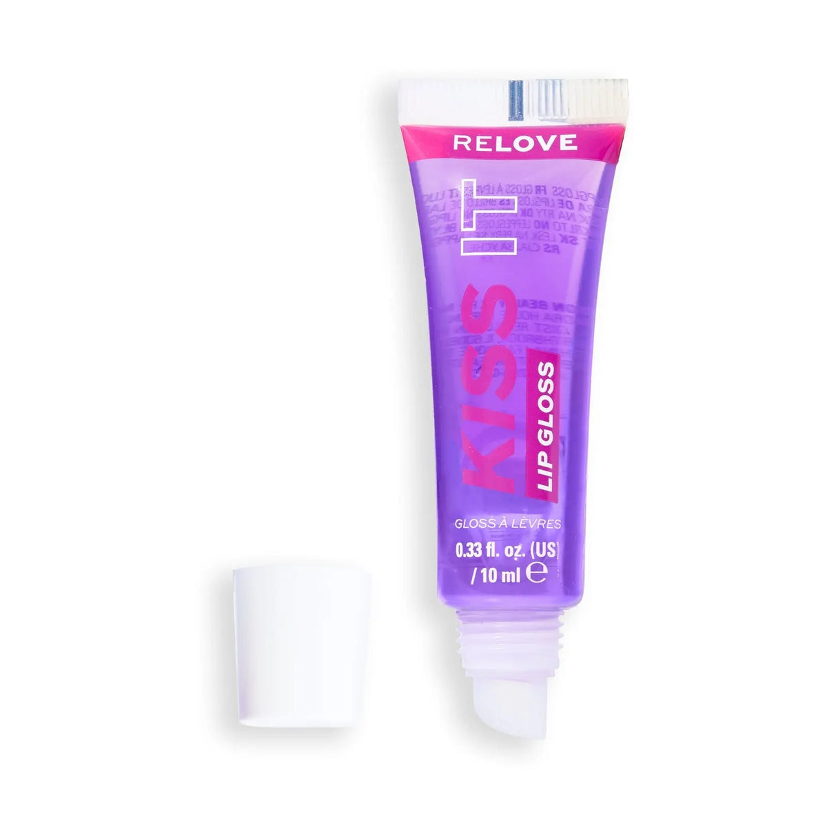 Revolution Relove Kiss It Lip Gloss Passion Fruit Purple [130246]