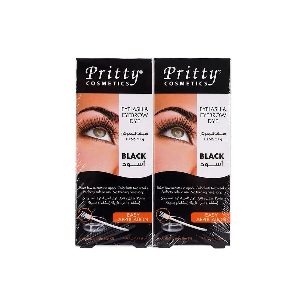 Pritty Eyelash & Eyebrow Dye Kit Black 31330002600