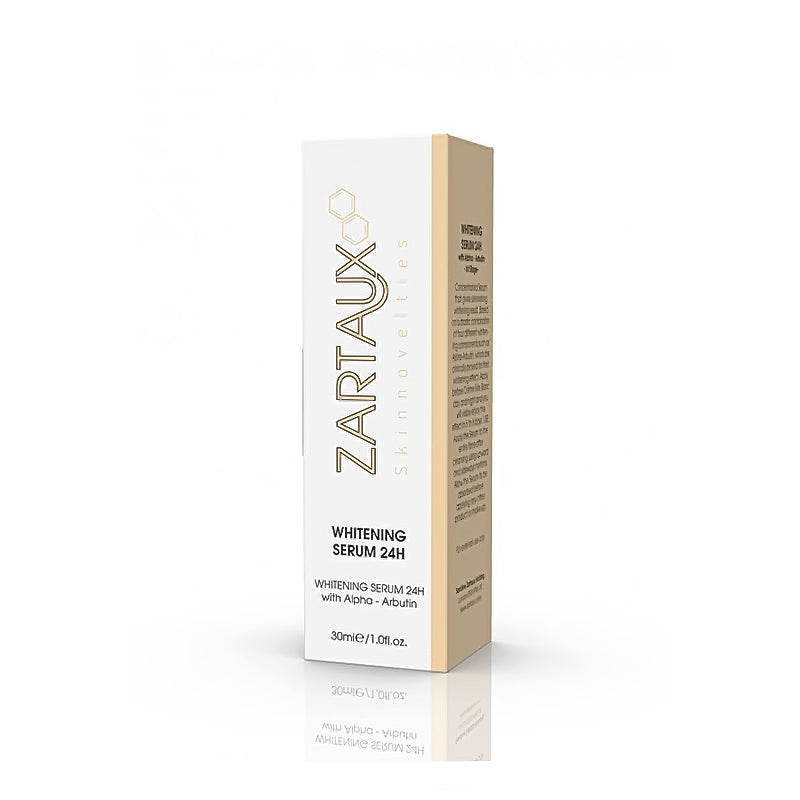 Zartaux whitening serum with alpha offer
