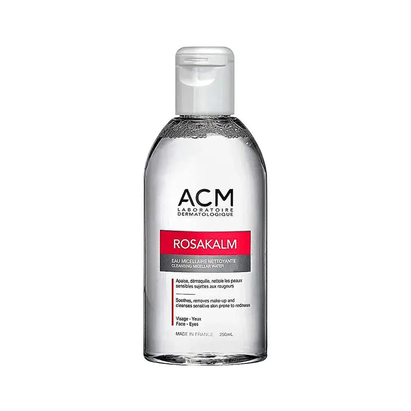 ACM Rosakalm Cleansing Micellar Water 250 mL to remove make-up