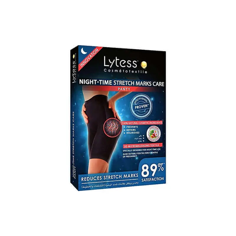 Lytess Night Time Stretch Marks Care Panty Black S/M