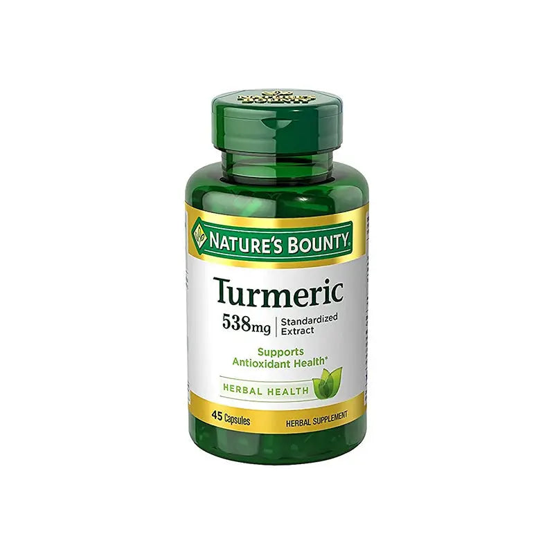 Natures Bounty Turmeric 500 mg Caps 45'S Antioxidant Support 