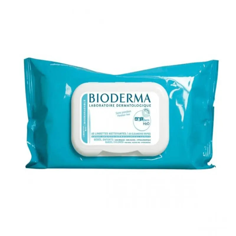 Bioderma ABC Derm H2O Wipes 60'S for skin cleaning
