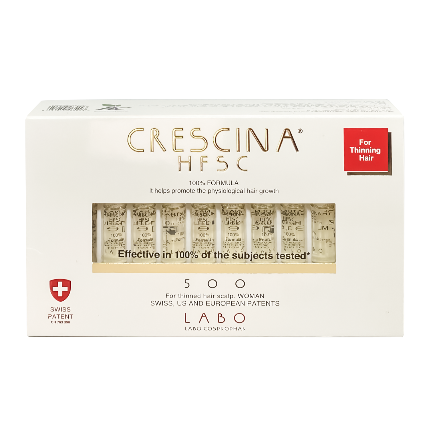 Crescina HFSC 100% 500 Woman 10 FL