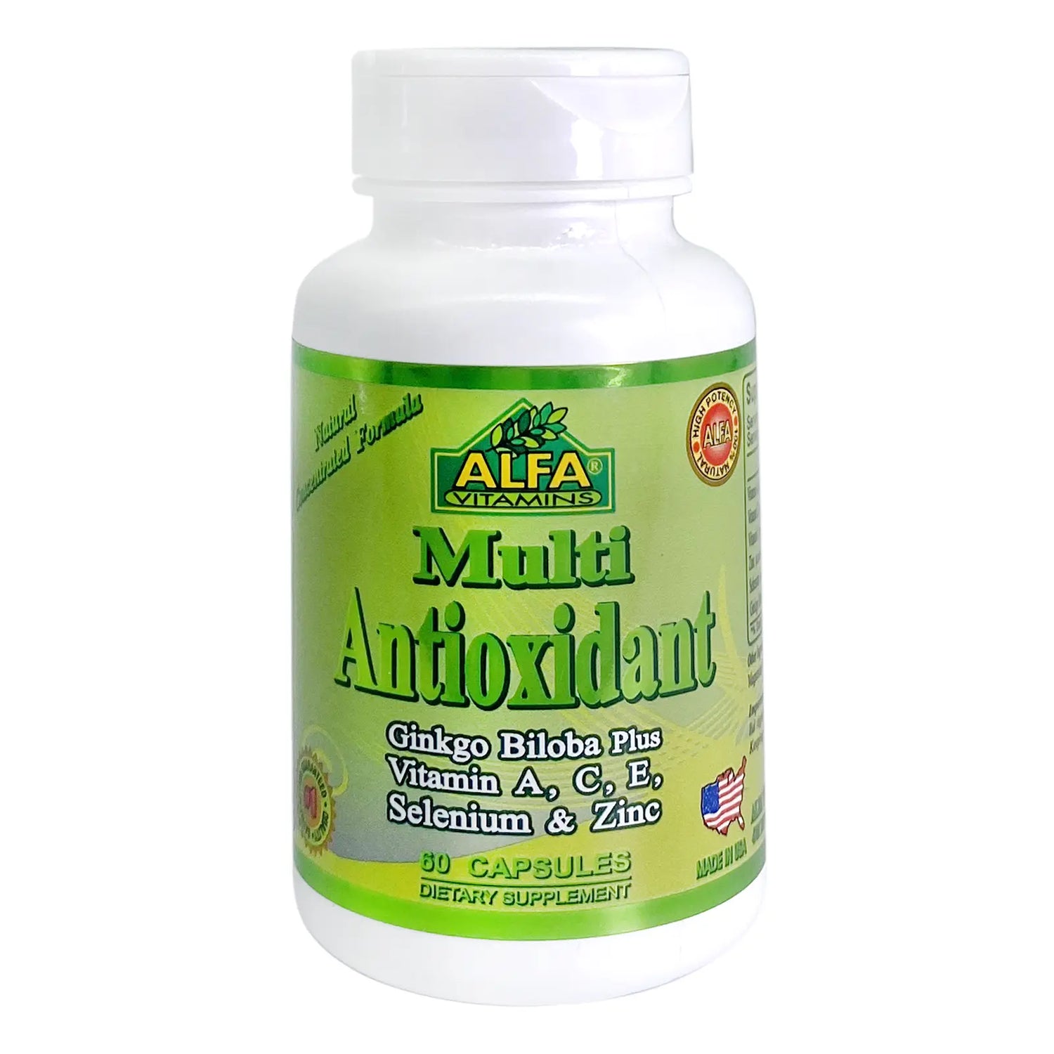 Alfa Vitamins Multi Antioxidant 60 Caps
