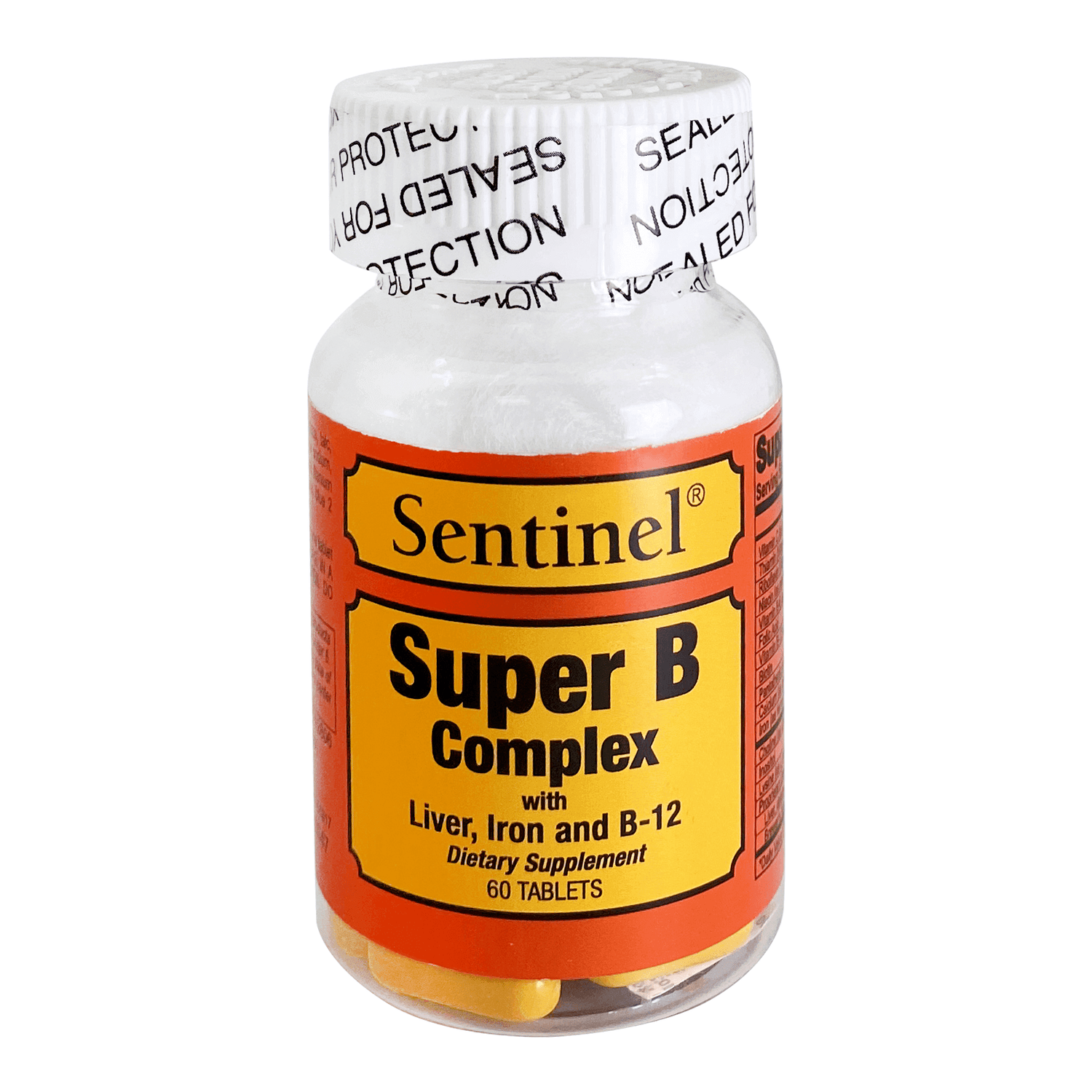 Sentinel Super B Complex Tabs 60'S for nerve health