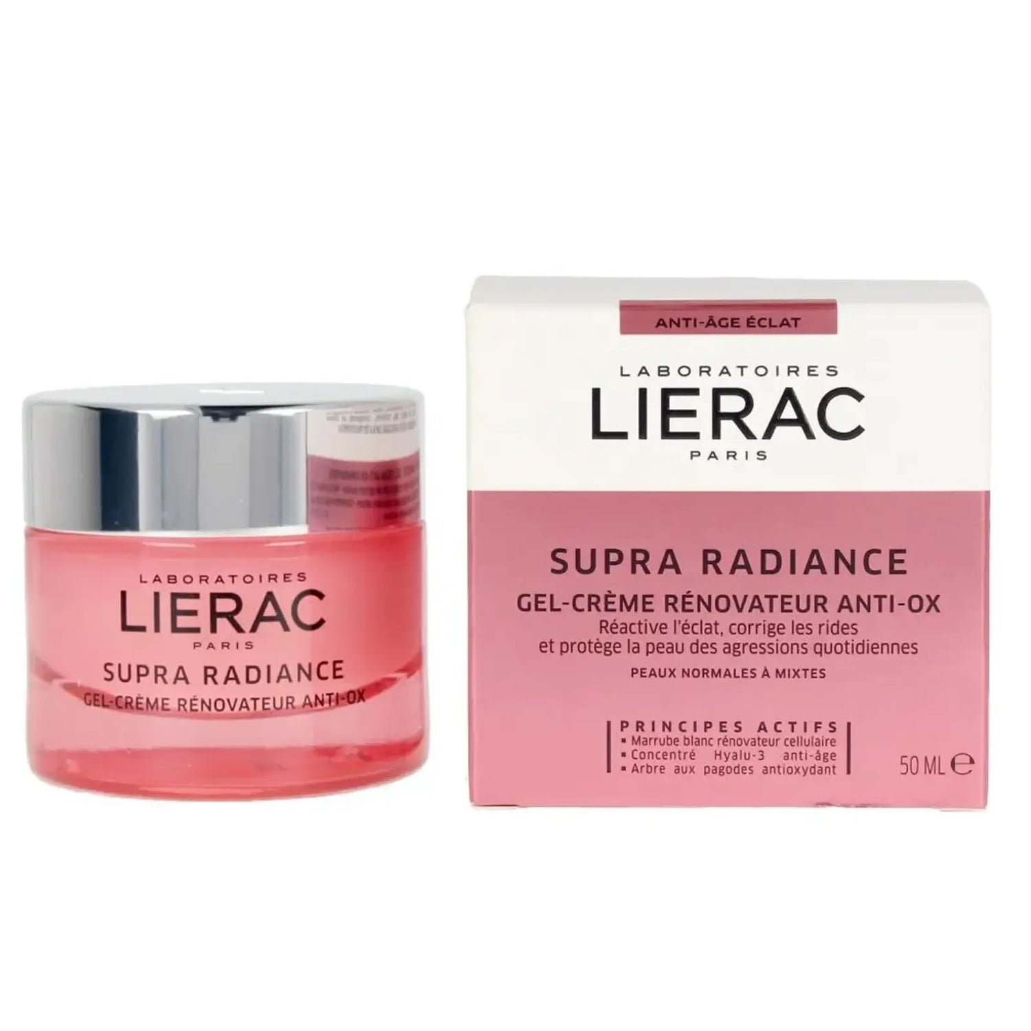 Lierac Supra Radiance Cream Gel for aging 