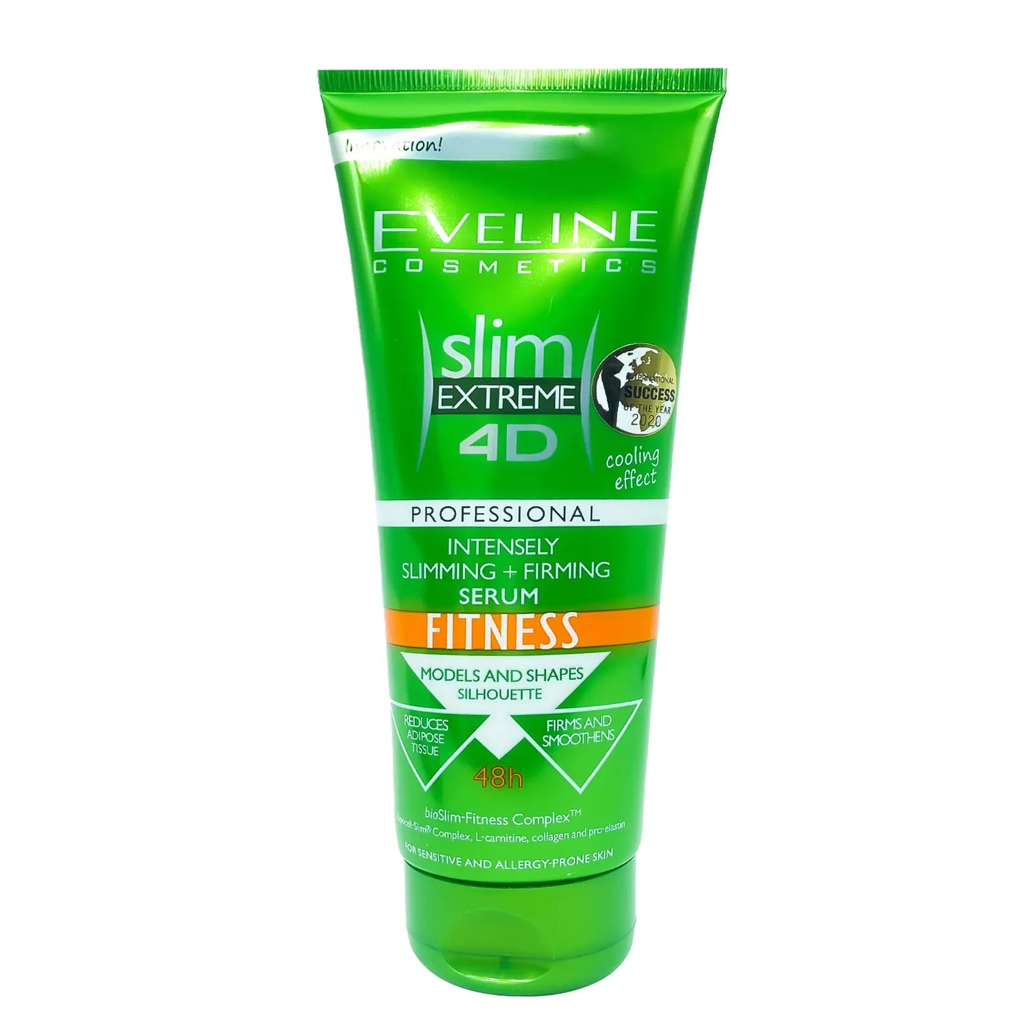 Eveline Slim 4D Slimming Firming Serum Fitness 250Ml as fat burner and firming skin