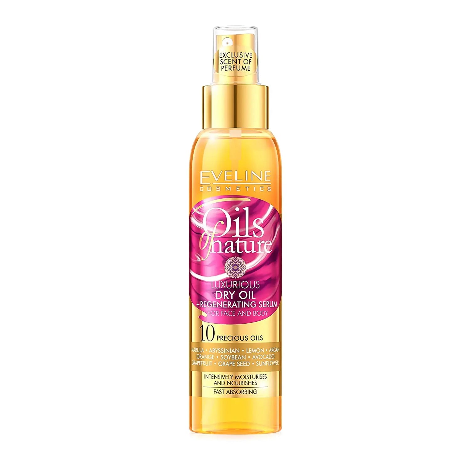 Eveline Oils Of Nature Dry Oil 10 Precious Oils 125ml