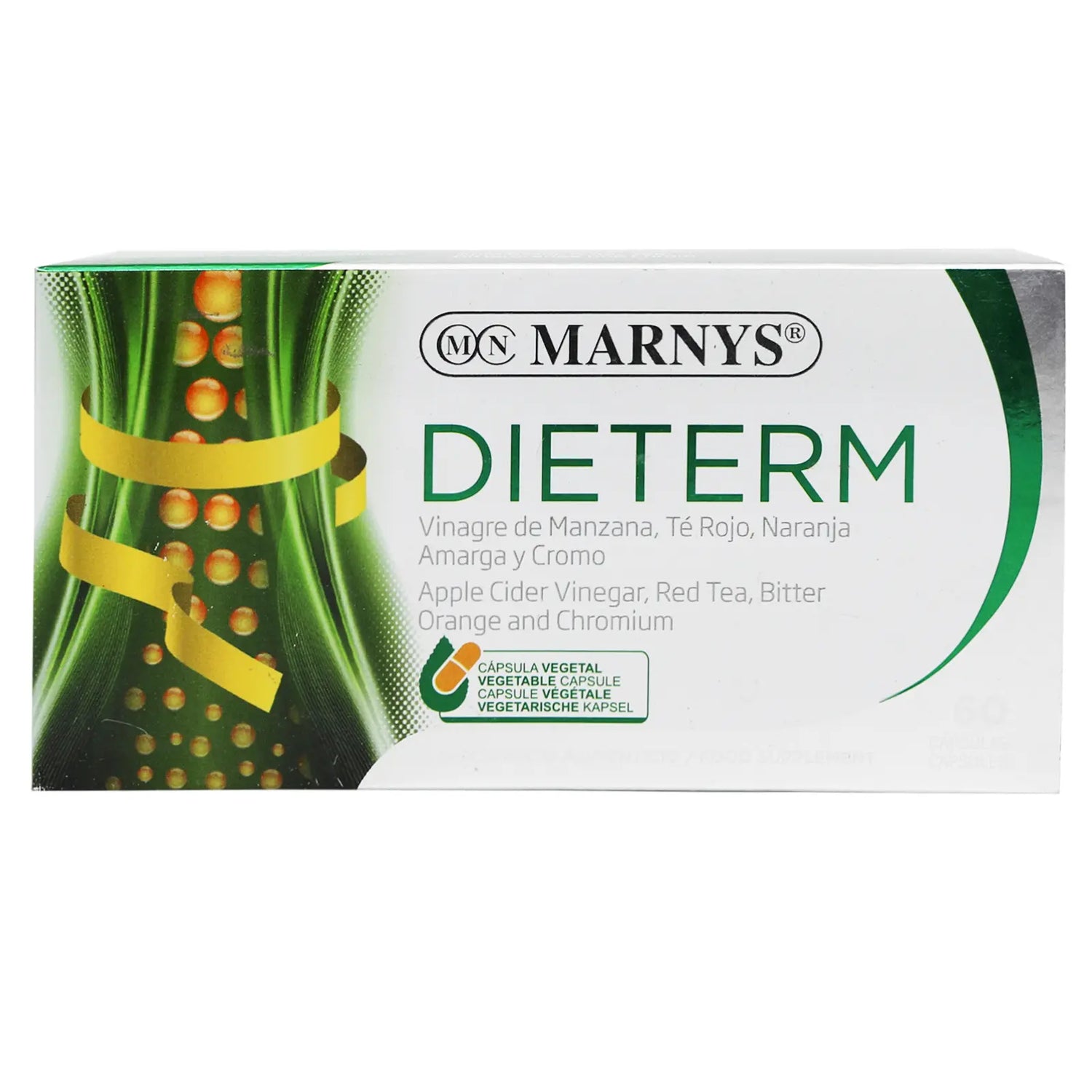Marnys Dieterm Caps 60'S Mdi60 to control weight