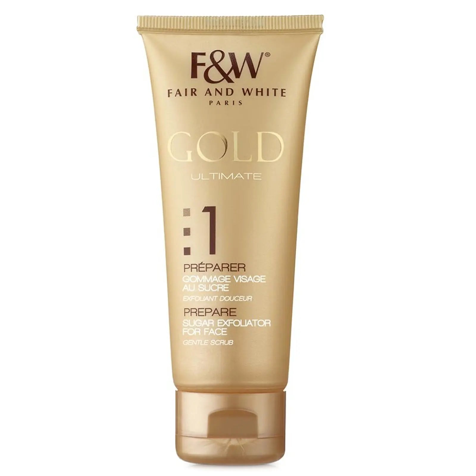 Fair & White Gold Sugar Exfoliator For Face 75 mL