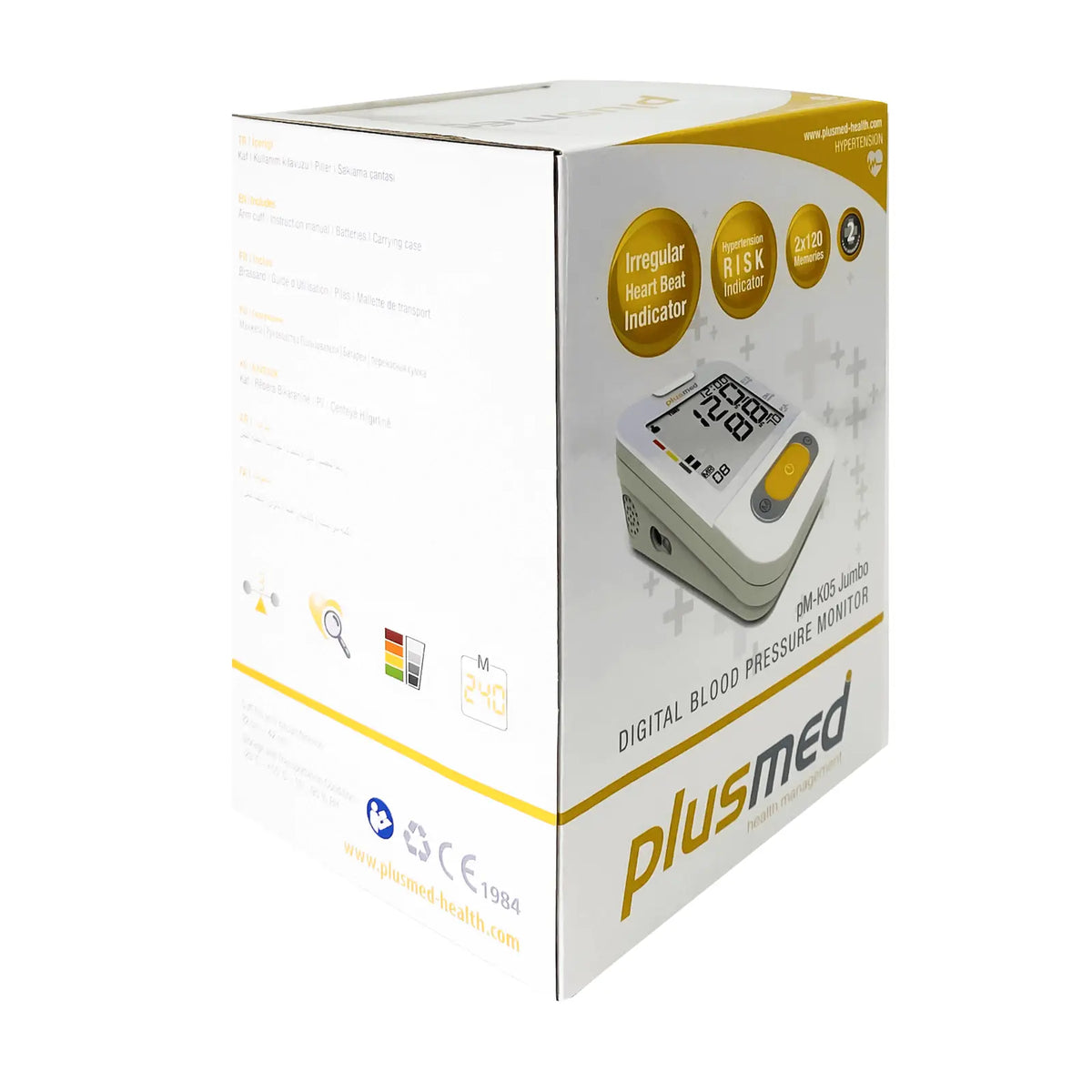 Plusmed Jumbo Upper Arm BPM (Automatic) Pm-k05 for personal care