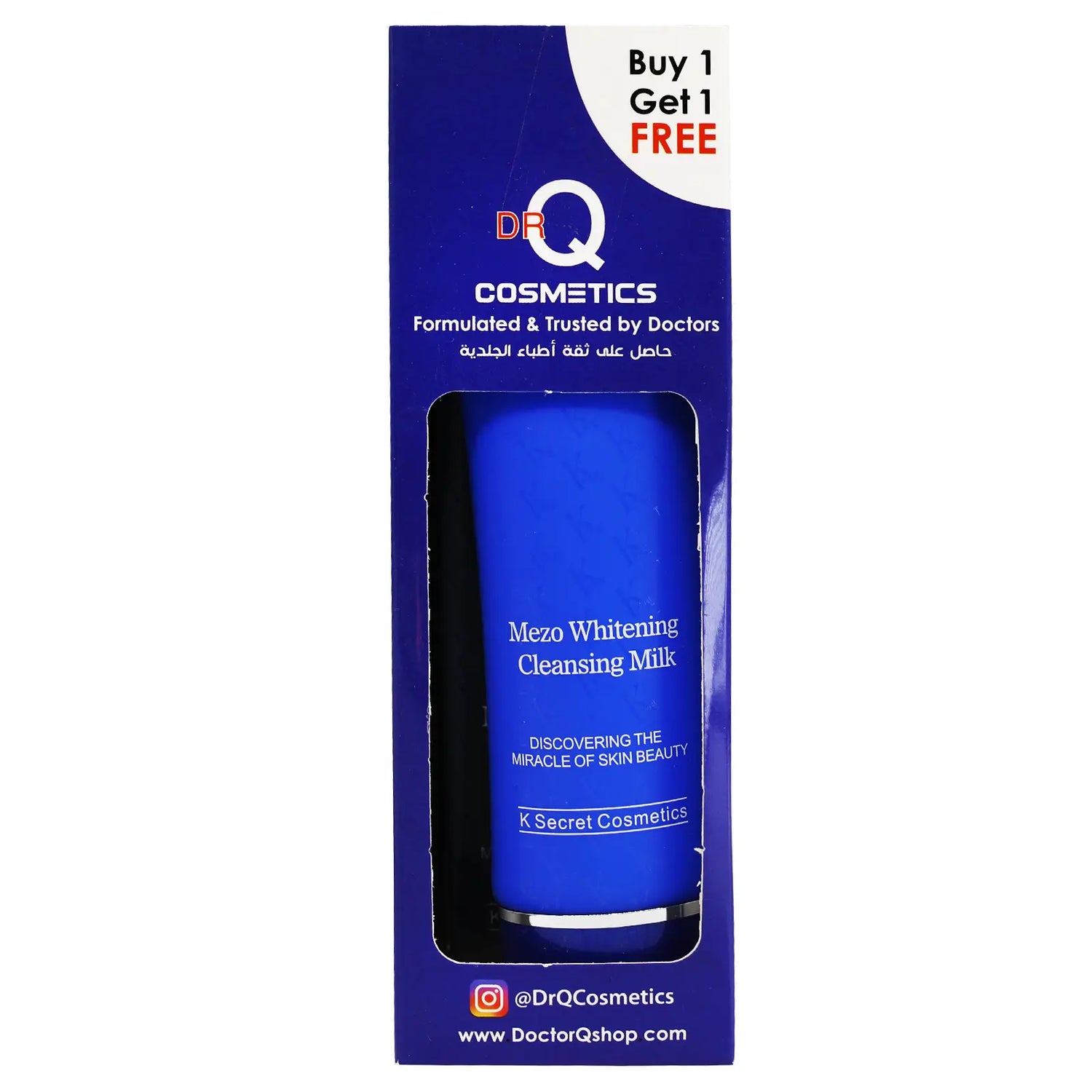 Dr Q K Secret Mezo White Cleansing Milk Offer