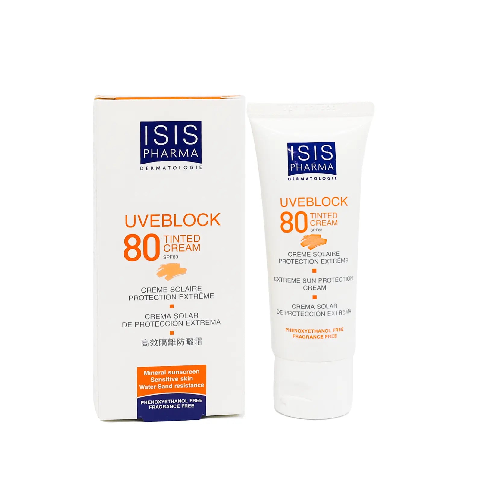 ISIS Uveblock SPF 80 Tinted Cream Offer Isisuvof 