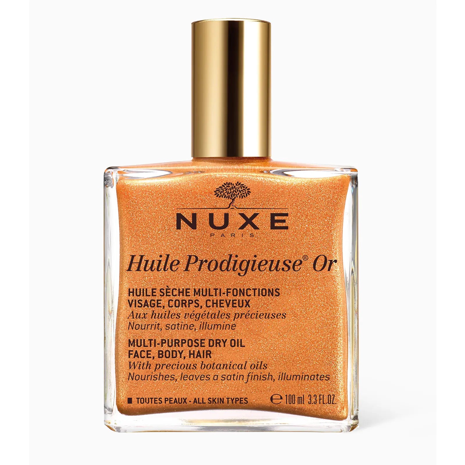 Nuxe Huile Prodigieux Golden Oil 100Ml for moisturizing