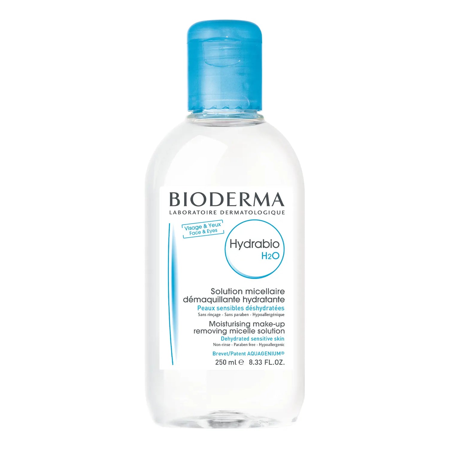 Bioderma Hydrabio H2O Micellar Solution 250 mL 2245177 Make up removal