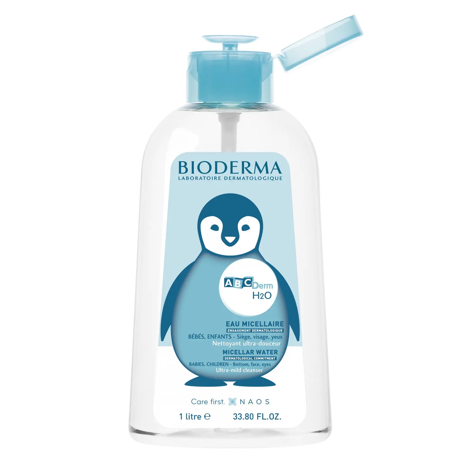 Bioderma ABC Derm H2O Micellar Solution 1 Litre Make up removal