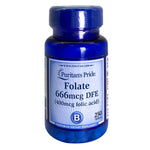 P.Pride Folic Acid 400Mcg Tabs 250'S for anemia