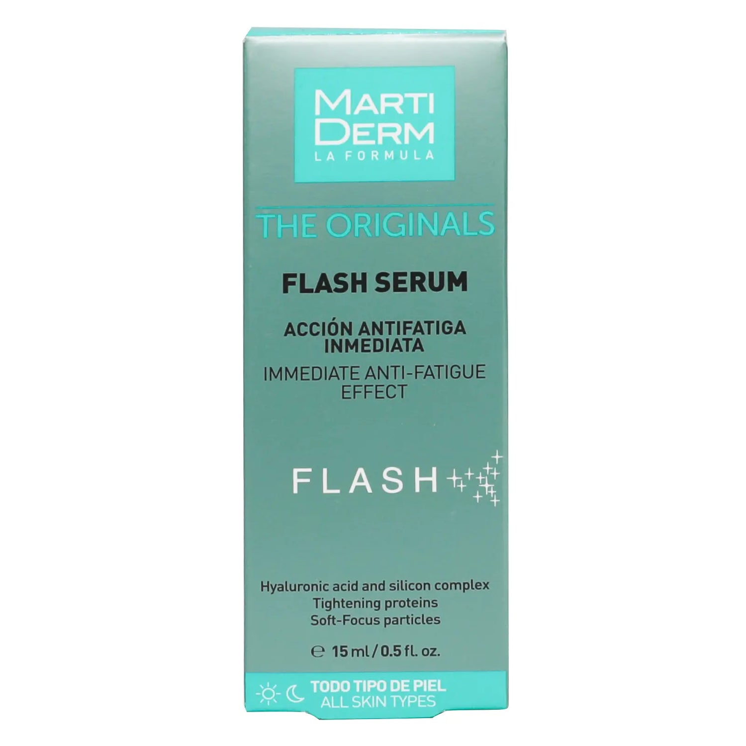 Martiderm Flash Serum 15Ml for skin moisturizing 
