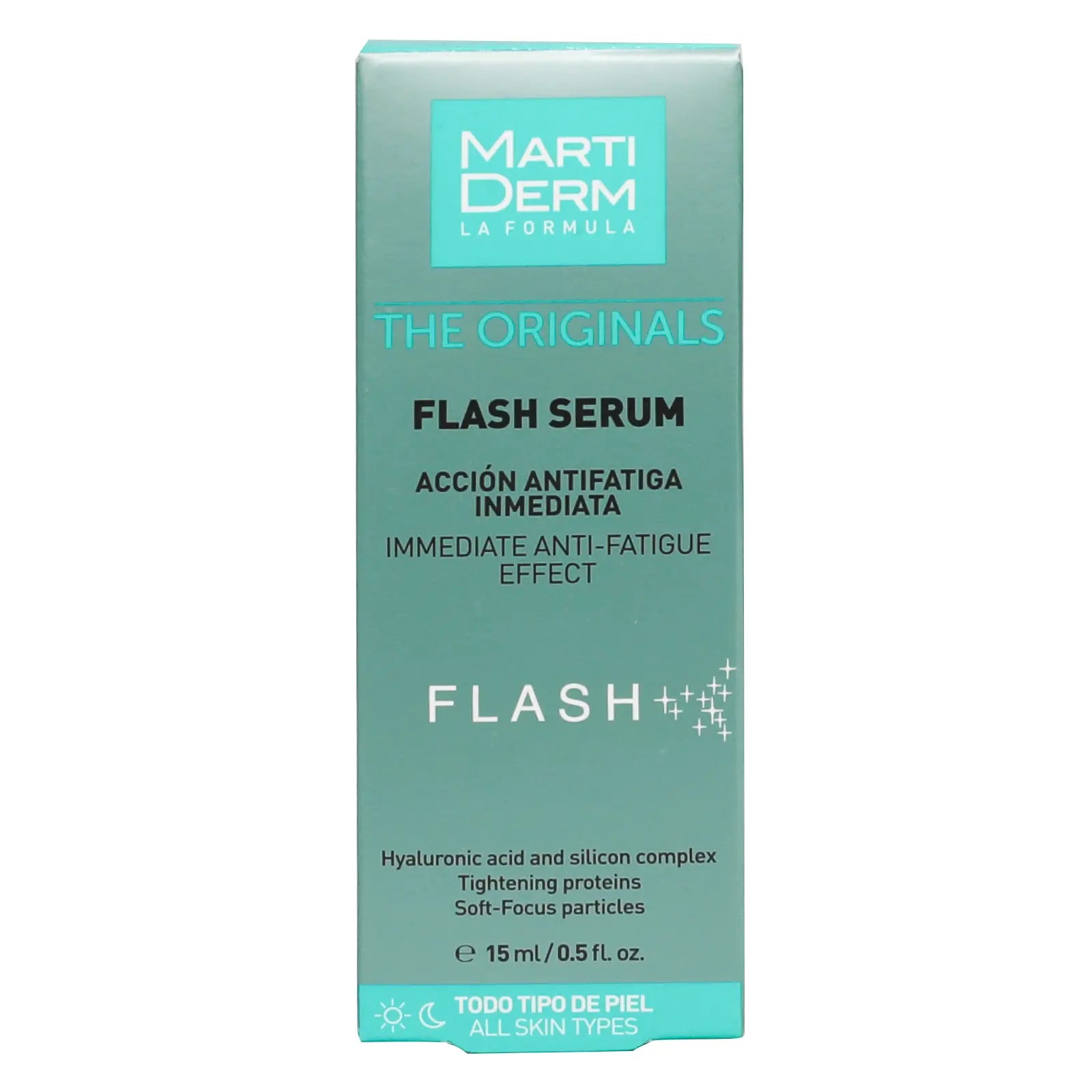 Martiderm Flash Serum 15Ml for skin moisturizing 