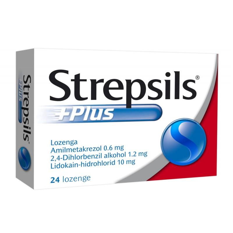 Strepsils Plus Sore throat lozenges