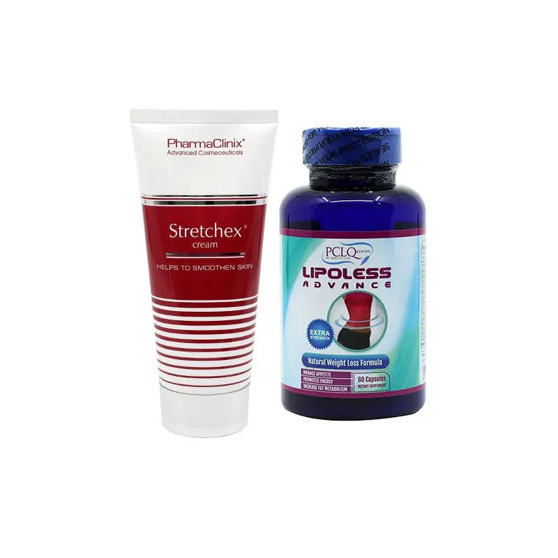 lipoless + pharmaclinex strech mark