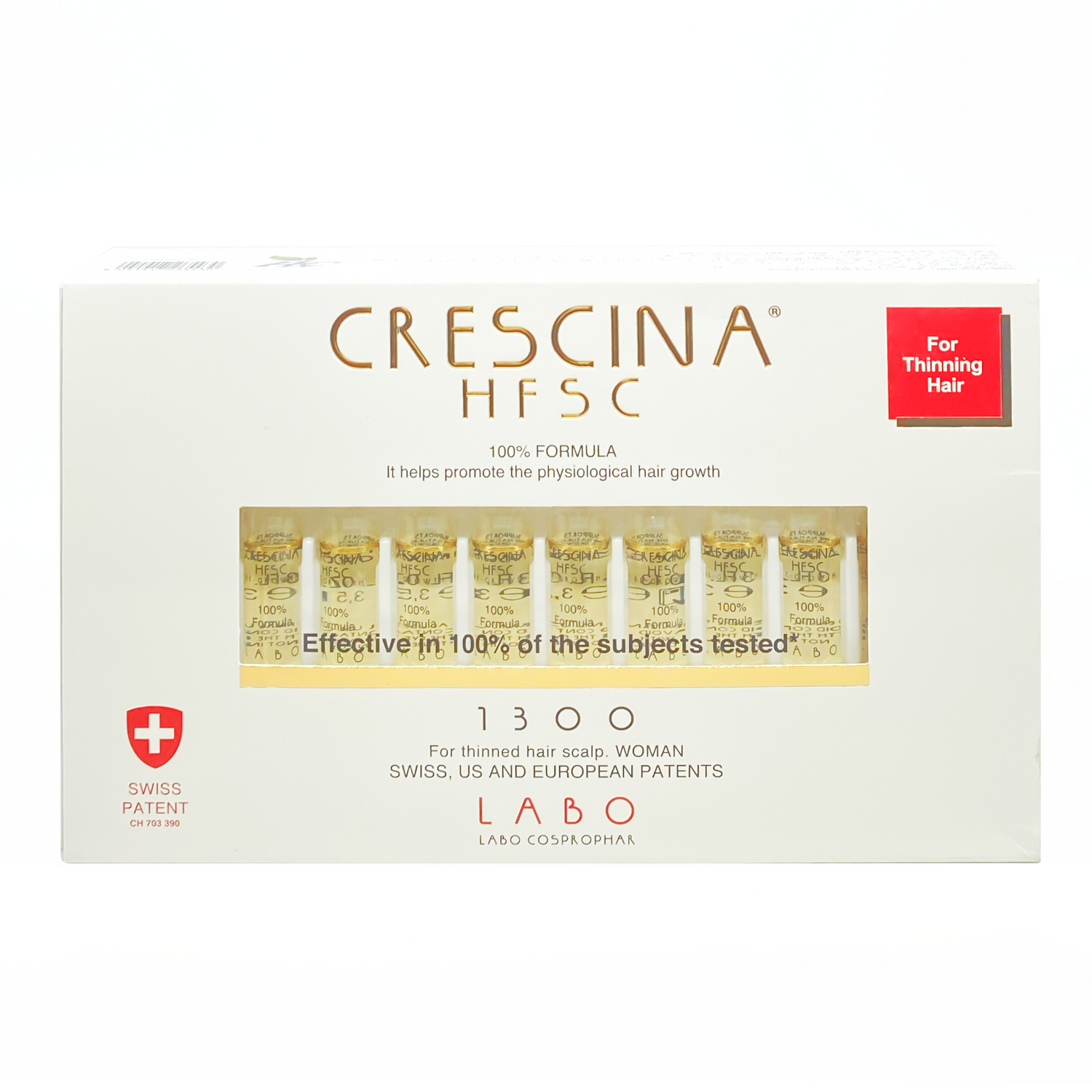 Crescina HFSC 100% 1300 Woman 20 FL Buy One Get One 50% OFF Offer Package