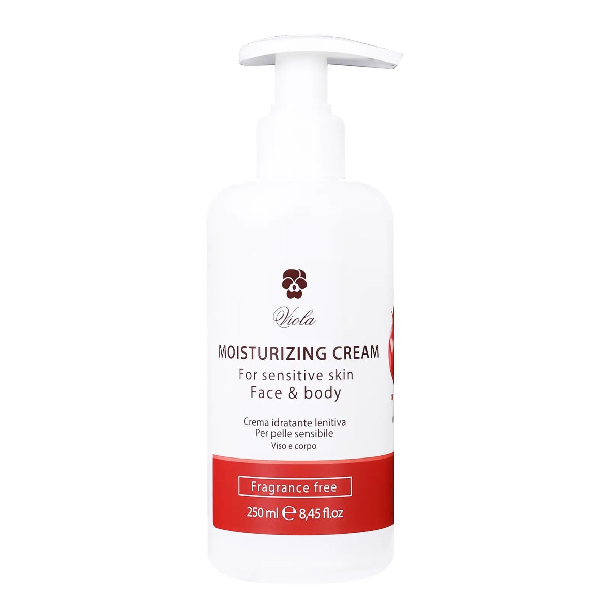 Viola Moisturizing Cream For Sensitive Skin Face And Body 250 ml