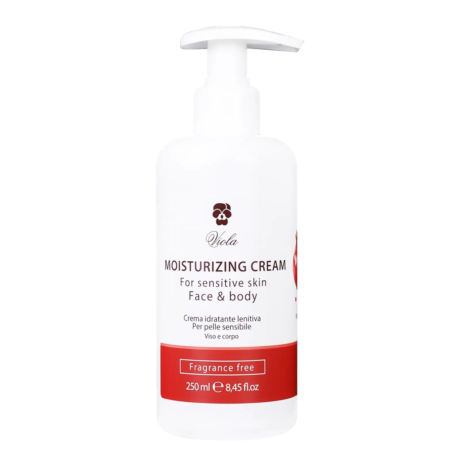 Viola Moisturizing Cream For Sensitive Skin Face And Body 250 ml