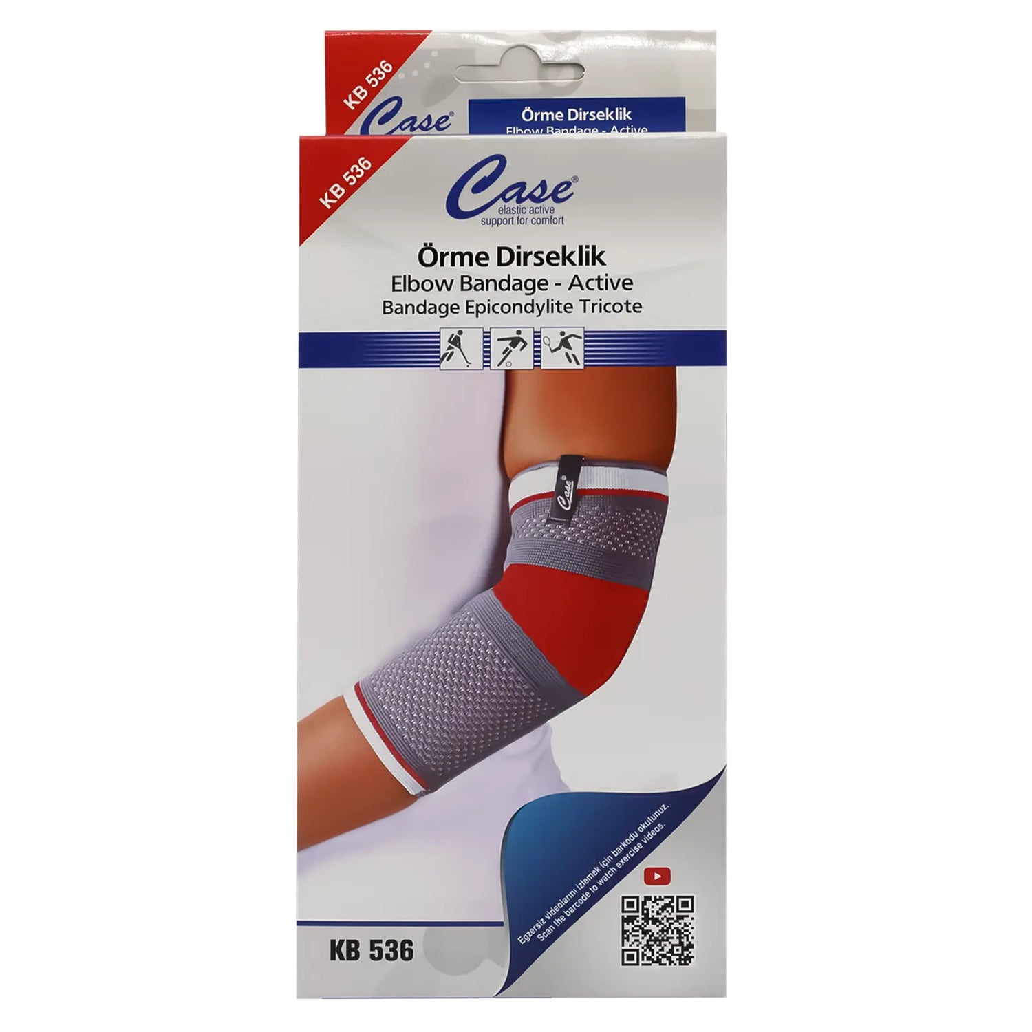 Case Elbow Bandage Active KB 536 XL