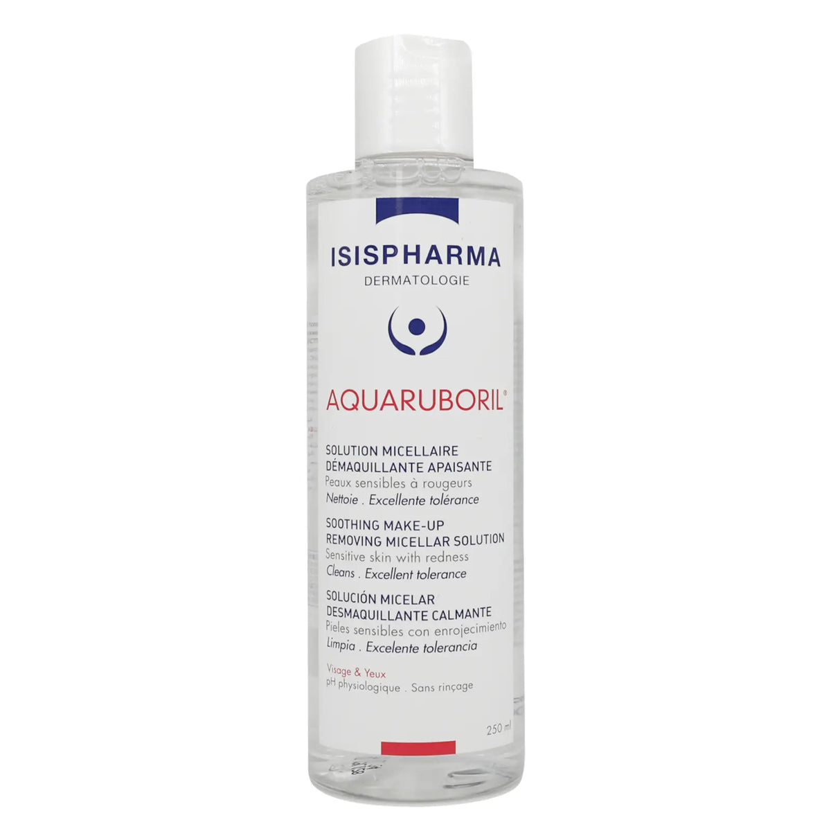 Isis Aquaruboril Micellar Solution 250 mL Isisaqr200 to remove make-up 