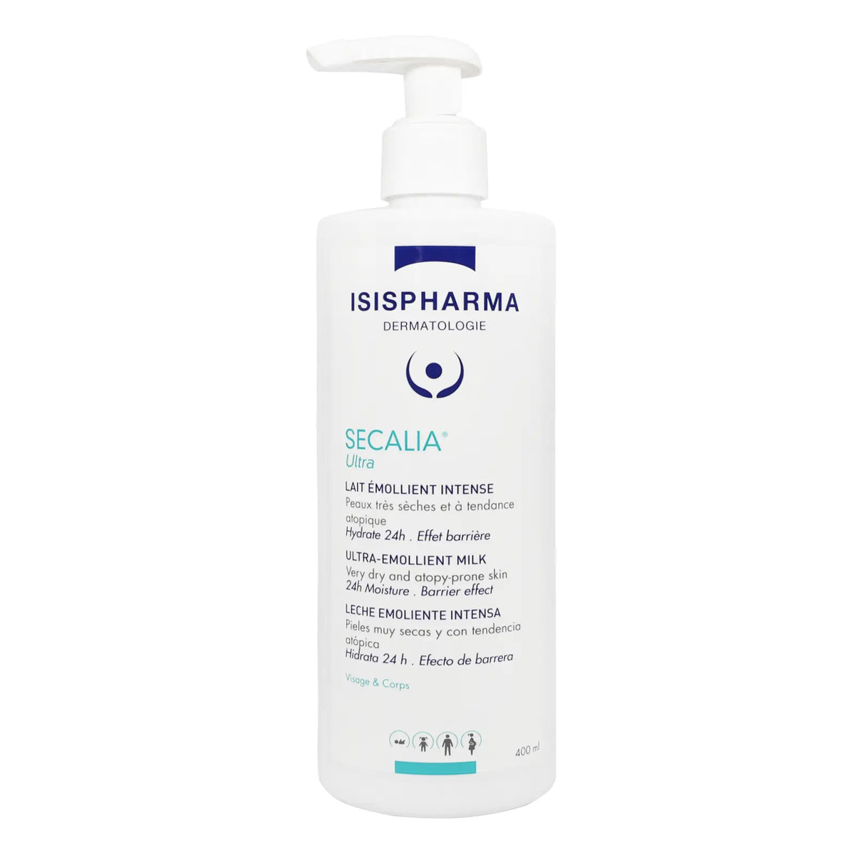 Isis Secalia Ultra Emollient Milk 400 mL for dry skin 