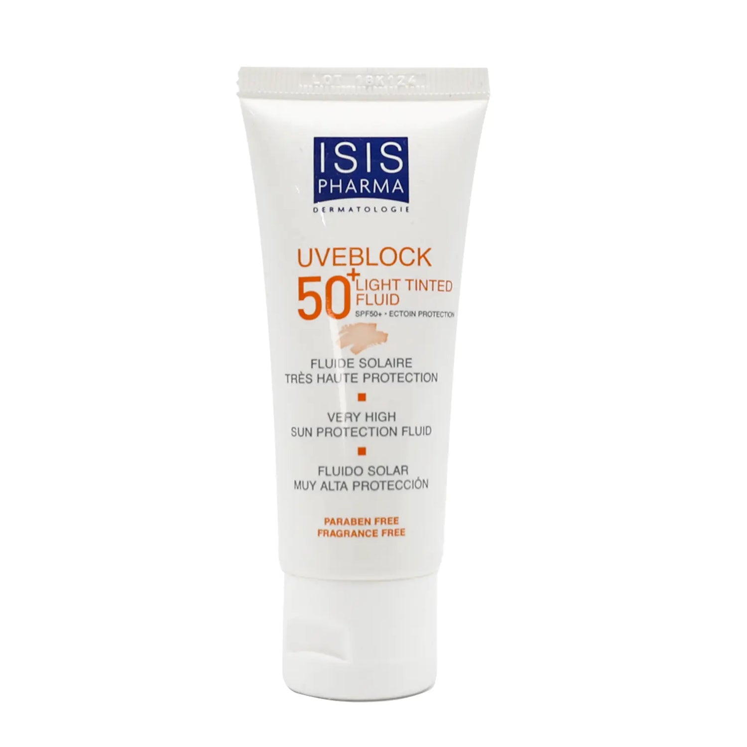 Isis Uveblock 50+ Light Fluid Tinted 40 mL Isisv50+T high sun protection 