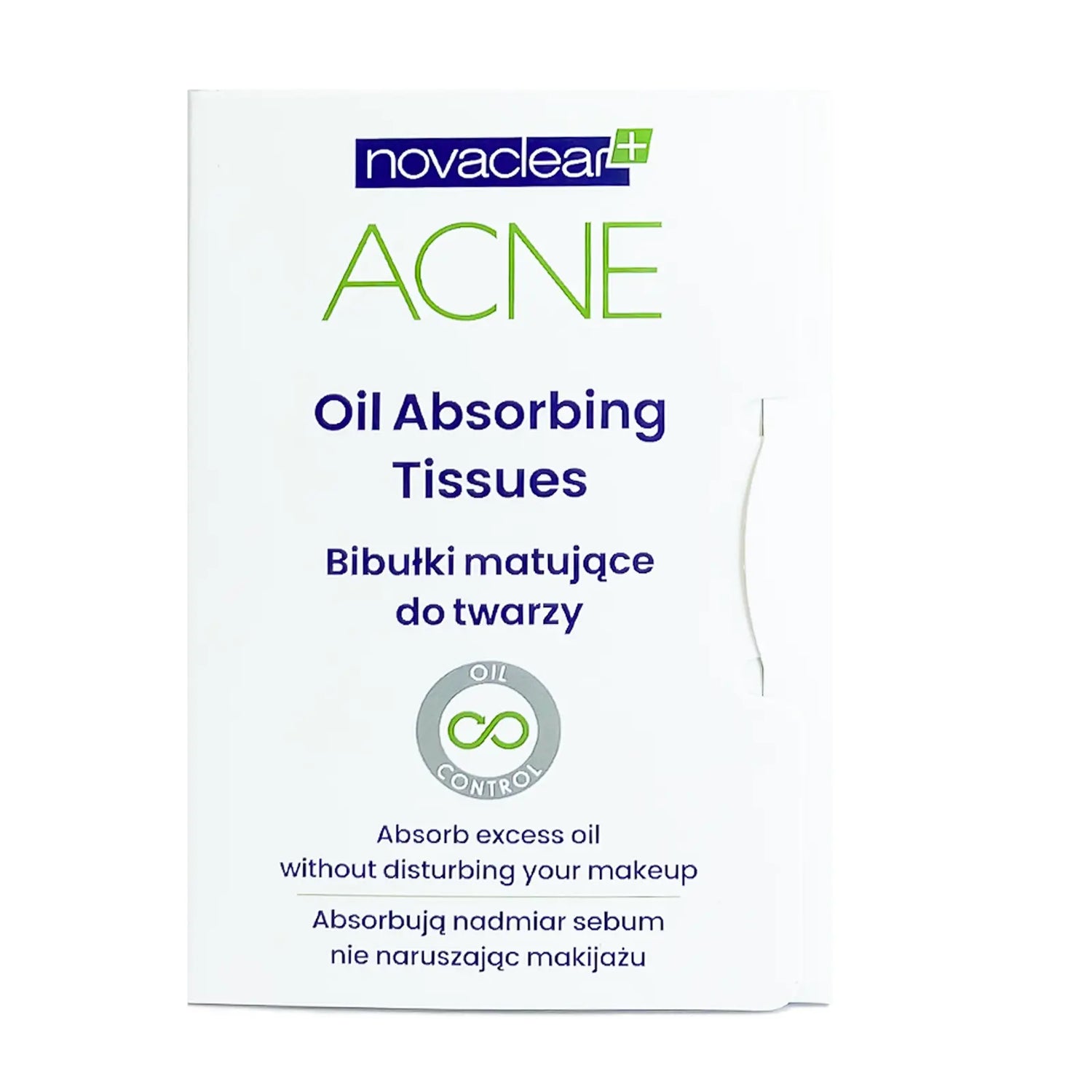 Novaclear Acne Oil Absorbing Tissues Oil Control 50'S
