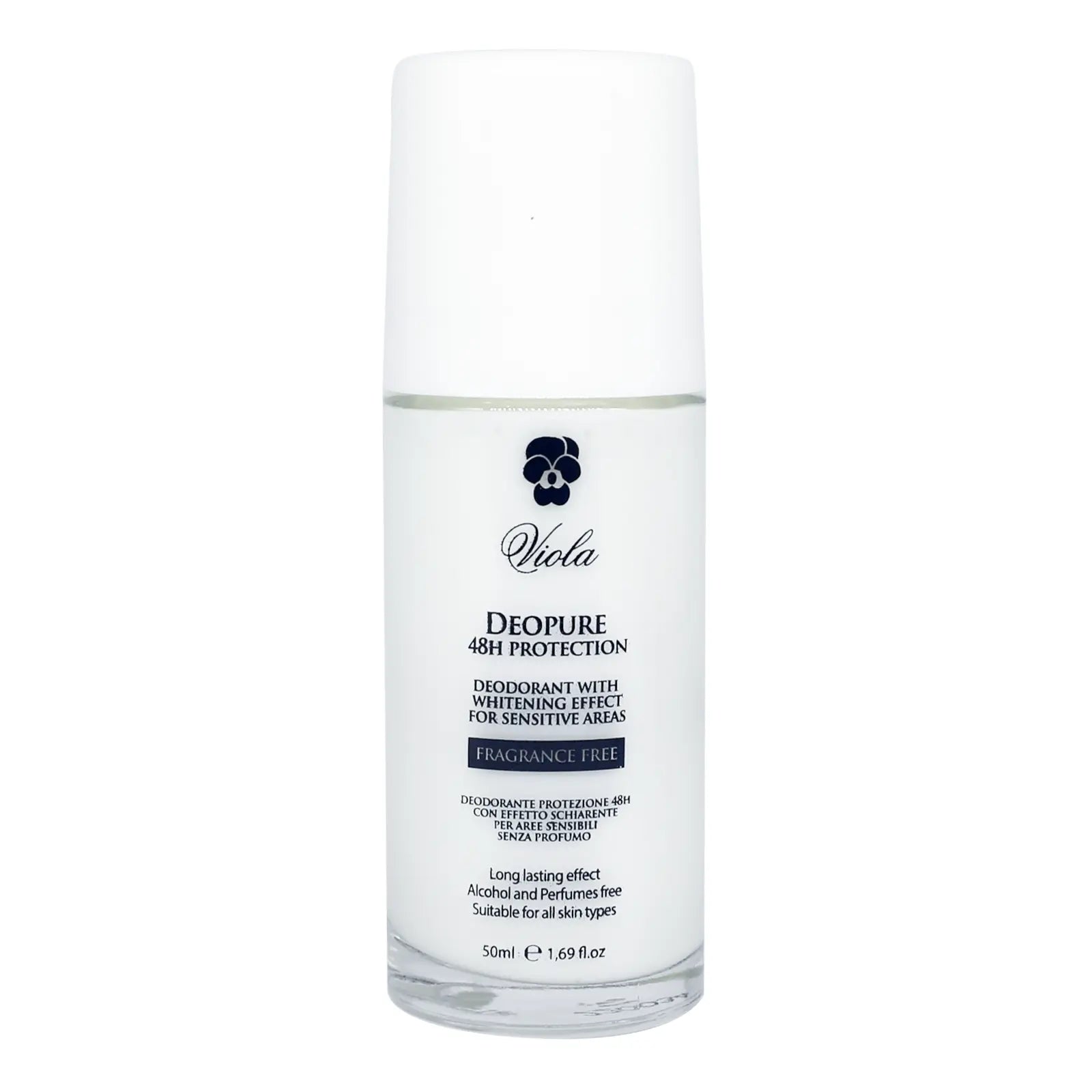 Viola Whitening Deodorant For Sensitive Areas Fragrance Free 50 ml