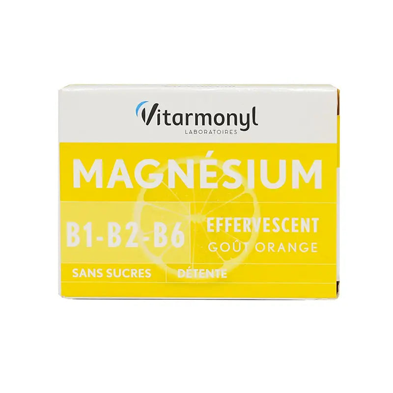 Vitarmonyl Magnesium Effervescent Orange Flavour 24's