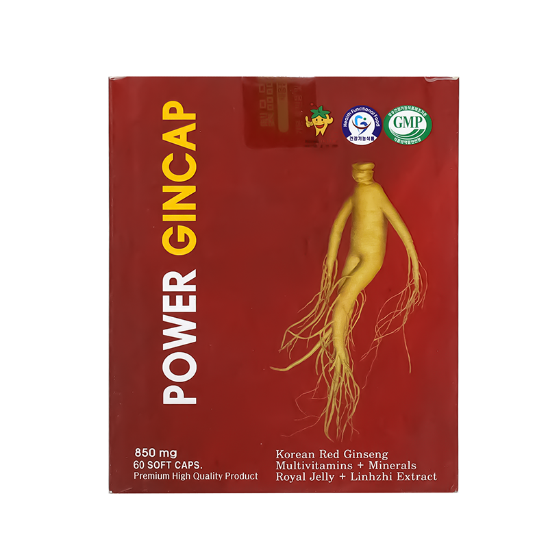 Power Gincap 850 mg Caps 60'S