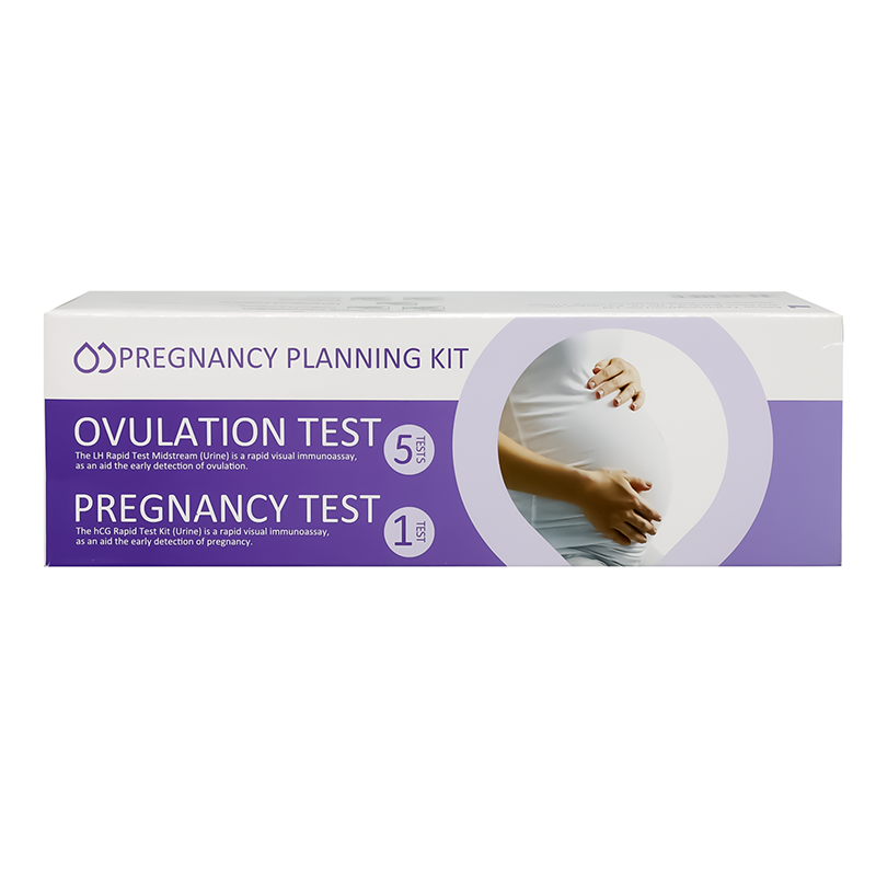 Pregnancy Ovulation Kit (5 Ovulation Test + 1 Pregnancy Test)
