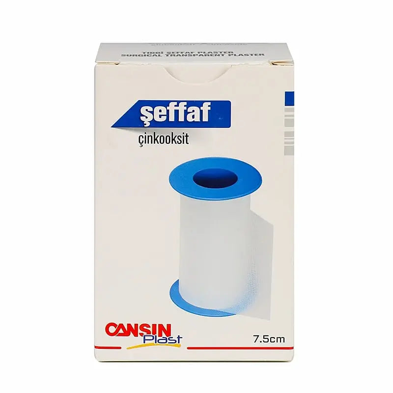 Cansin Plast Transparent Plaster 5m X 7.5cm 137T