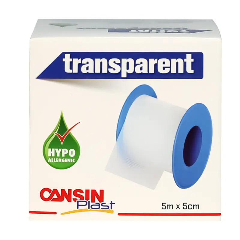 Cansin Plast Transparent Plaster 5m X 5cm 129T