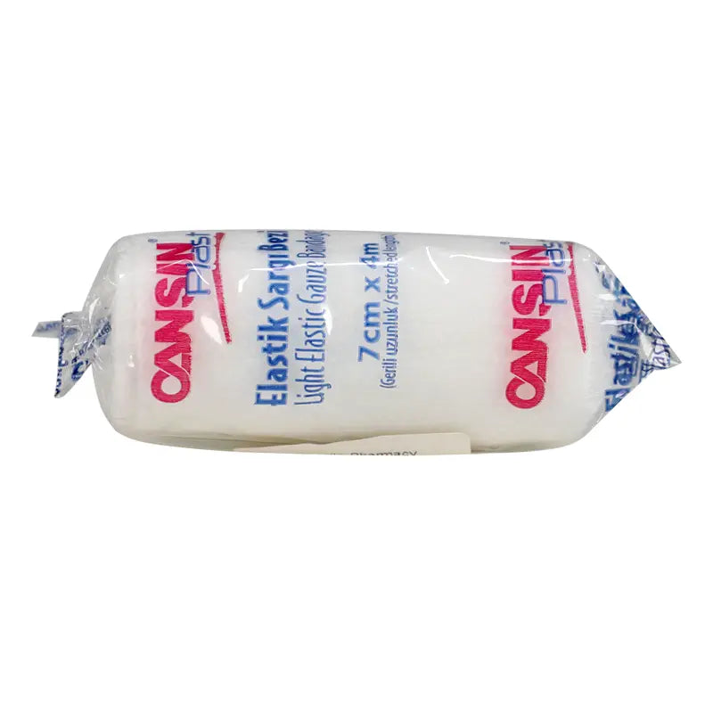 Cansin Plast Light Elastic Gauze Bandage 7cm X 4m