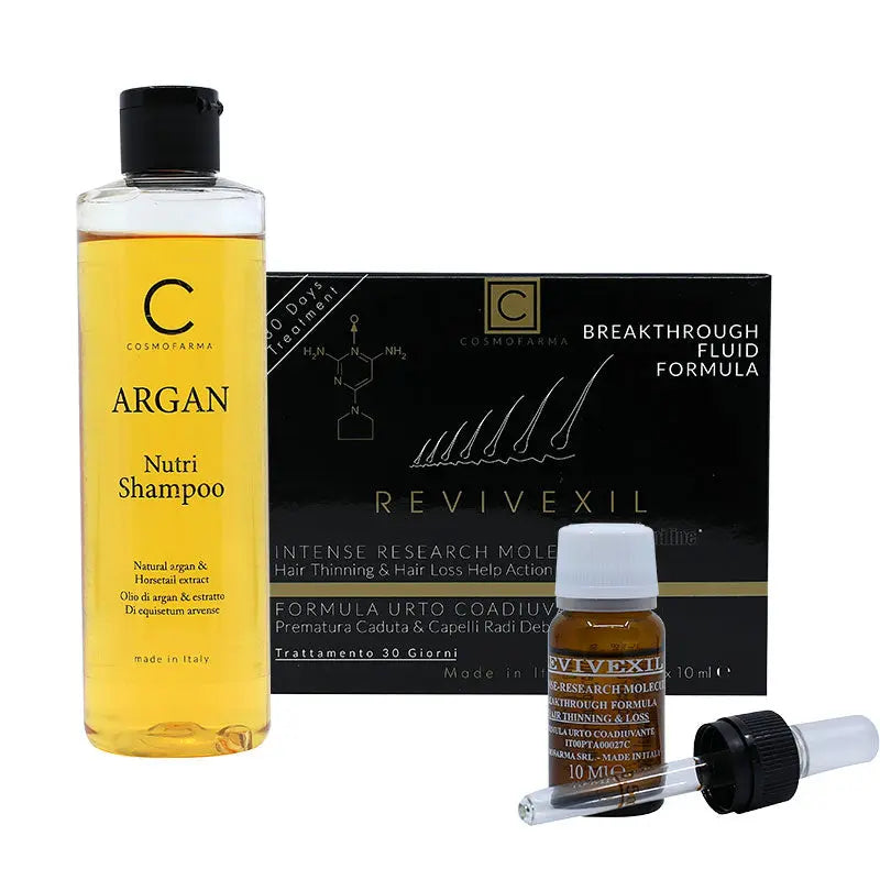 Joniline Revivexil Ampoules 3*10 ML+Argan Nutri Shampoo 250 ML