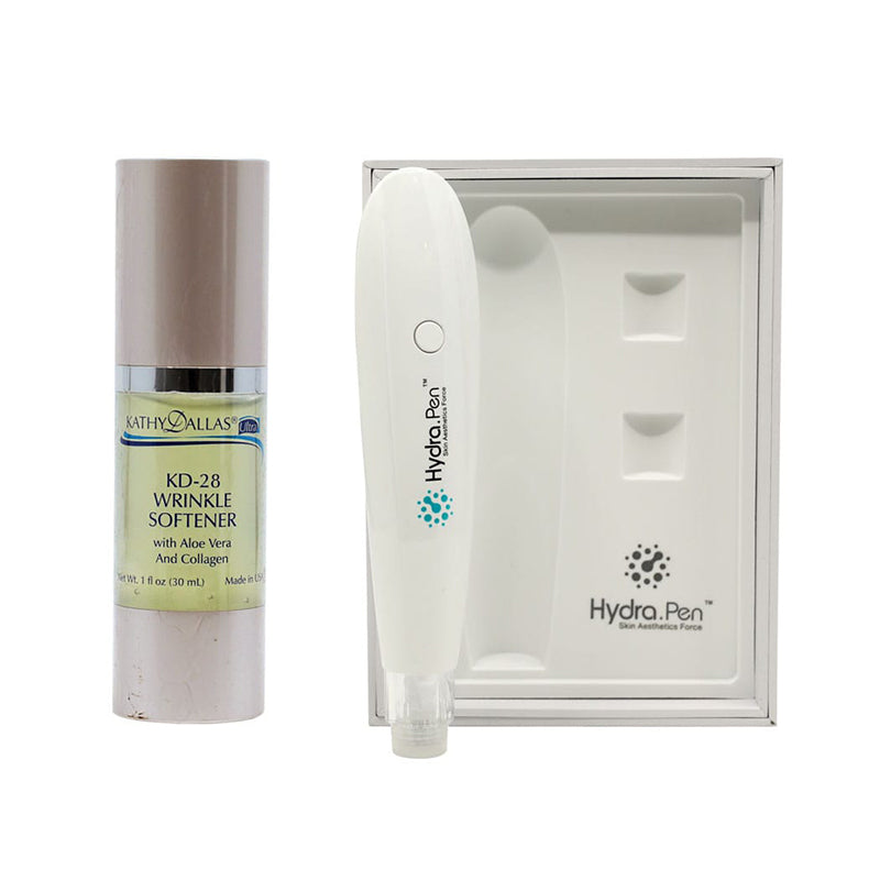عرض مهدئ التجاعيد كاثي دالاس KD-28 + قلم ديرما هيدرا باكج