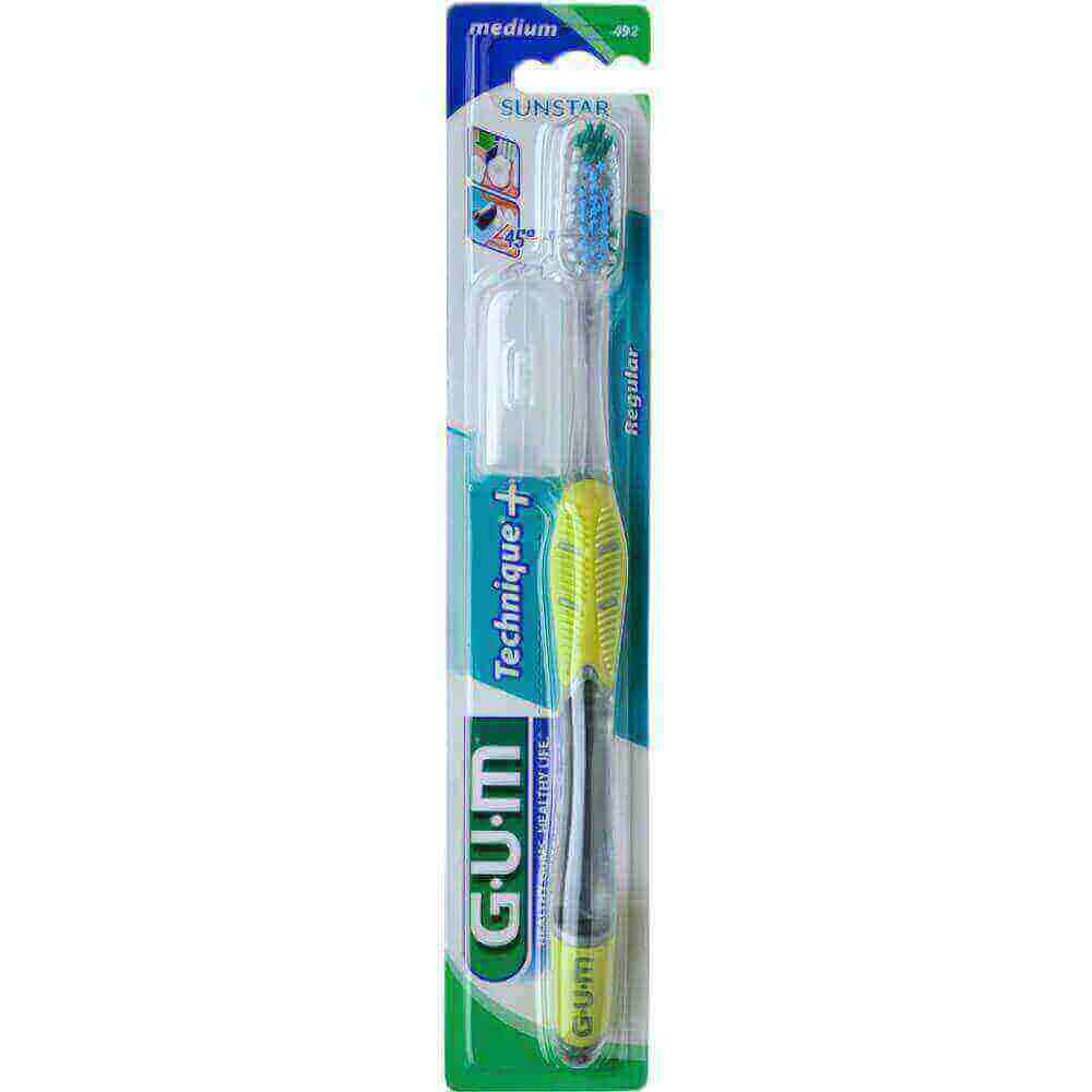 Butler Gum Technique Plus Regular Toothbrush Medium 1 Pc