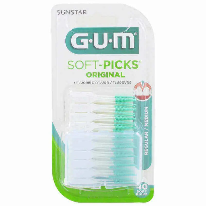 Butler Gum Soft Picks Regular 40'S 0632
