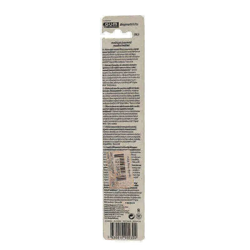 Butler Gum Original White Toothbrush Medium 1 Pc