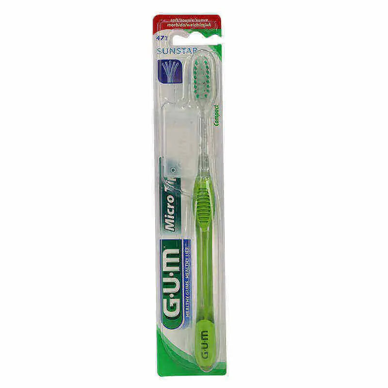 Butler Gum Micro Tip Compact Toothbrush Soft 1 Pc